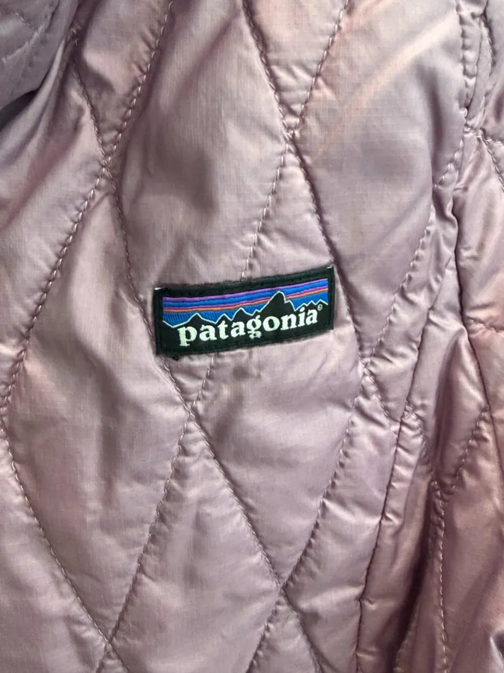 Patagonia Nano Puff Puffer Jacket Girls XL 16 - Lilac